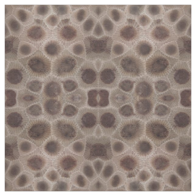 Petoskey Stone Stoff (Muster)