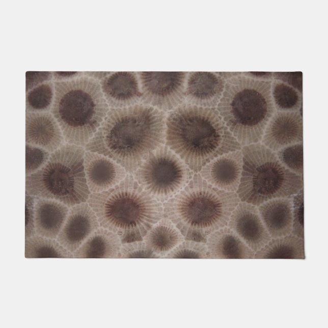 Petoskey Stones | Michigan-Staat Fußmatte (Vorderseite)