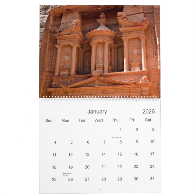 PETRA 2015 de calendrier (Jan 2026)