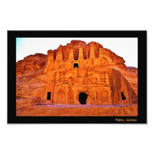 PETRA-Gräber Fotodruck