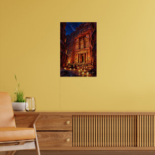 Petra im Kerzenlicht Poster