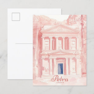 Petra Jordan Gouache-Malerei Illustration Reise Postkarte