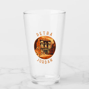 Petra Jordan Retro Distressed Circle Glas