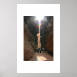 Petra, Jordanien 2006 Poster