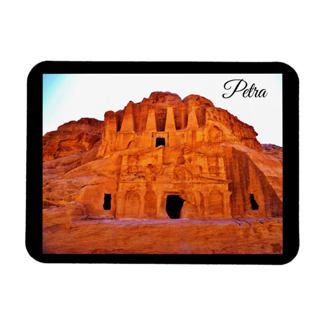 Petra, Jordanien Magnet (Horizontal)