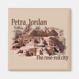 Petra: Rose Rote Stadt Magnet