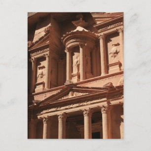 Petra-Schatzkammer antik Postkarte