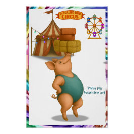 Petra Schwein Balancierakt Poster