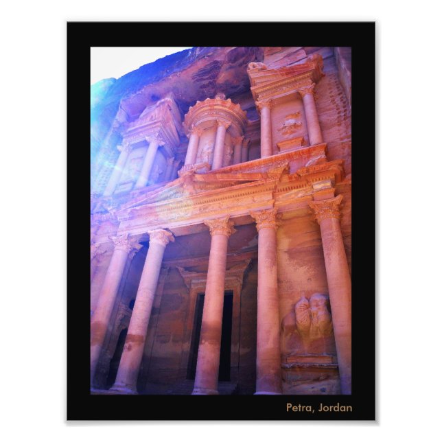 Petra Treasury Fotodruck (Vorne)