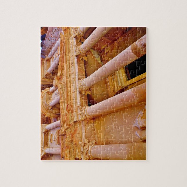 Petra Treasury Gebäude (Vertikal)