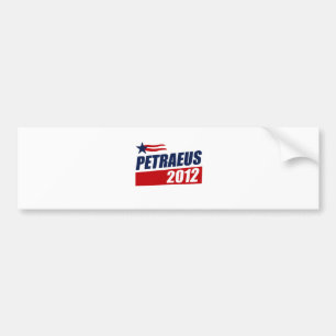 PETRAEUS 2012 AUTOAUFKLEBER