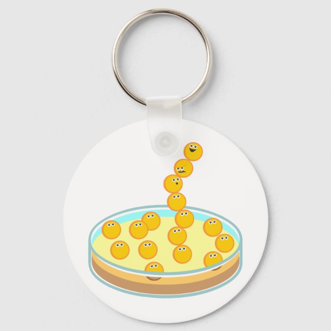 Petri Dish Tower Schlüsselanhänger (Vorderseite)