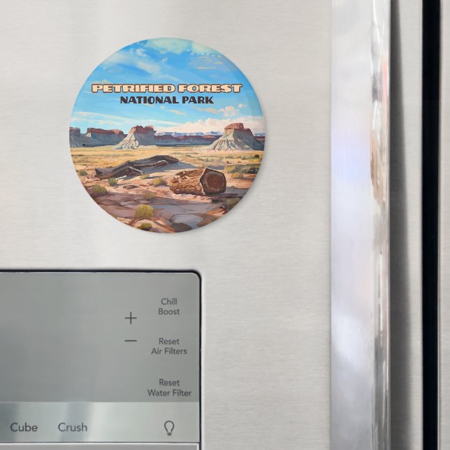 Petrified Forest National Park Arizona Wüste Magnet (In Situ (Kühlschrank))