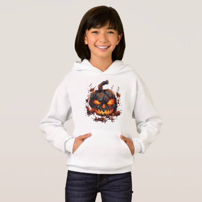 Petrifying Pumpkin Hoodie (Vorne ganz)