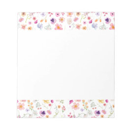 Petrischalen Notepad - Weißblütenbrillanz Notizblock