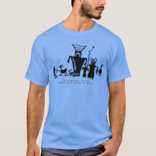 Petroglyph Panel Nine Mile Canyon, Utah T - Shirt