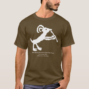 Petroglyph, T - Shirt der Bergziege