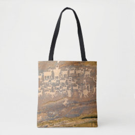 Petroglyphe-Taschen-Tasche Tasche