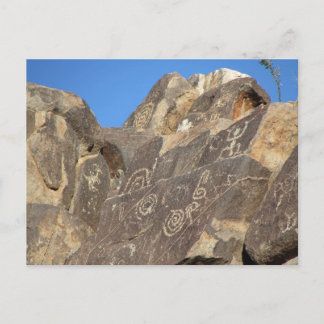 Petroglyphen Postkarte