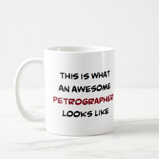 Petrograf, phantastisch kaffeetasse (Links)