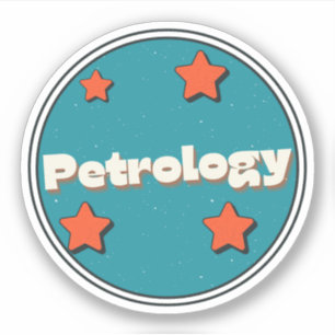 Petrologie Aufkleber