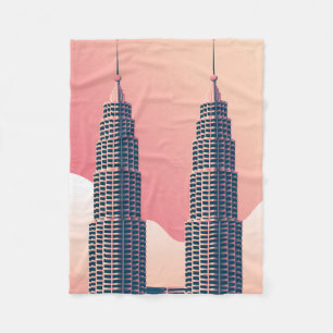 Petronas Tower Kuala Lumpur Fleecedecke