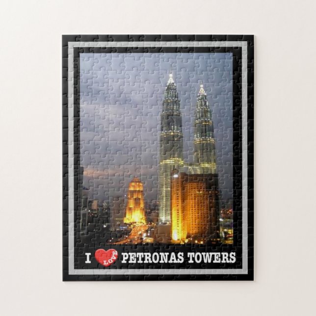 Petronas Tower - Kuala Lumpur - Malaysia - I Liebe (Vertikal)
