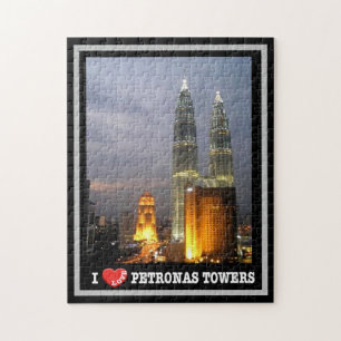Petronas-Turm - Kuala Lumpur - Malaysia - Ich lieb