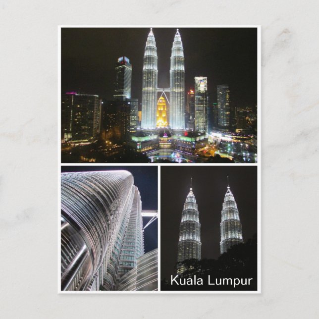Petronas Türme Postkarte (Vorderseite)