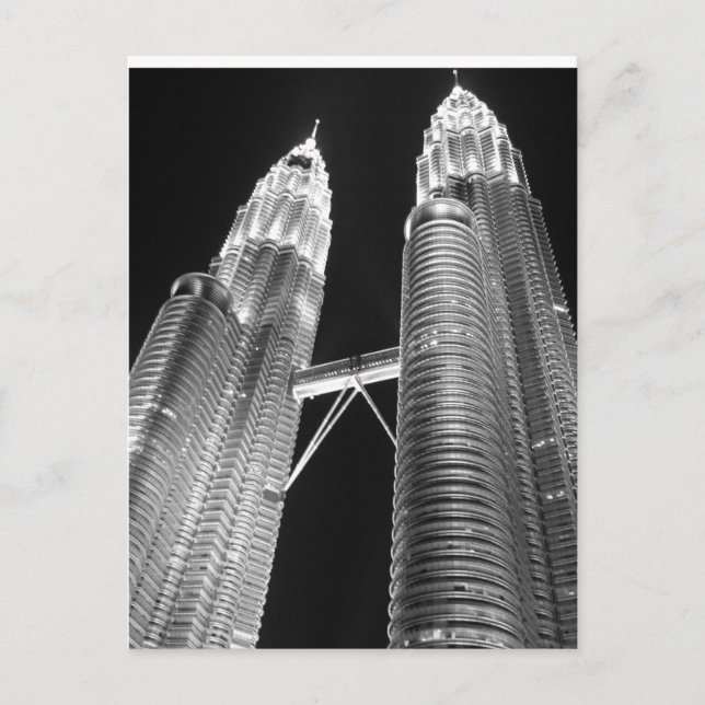 Petronas Twin Tower, KLCC Postkarte (Vorderseite)