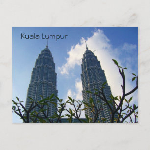 Petronas-Zwillingstürme Postkarte