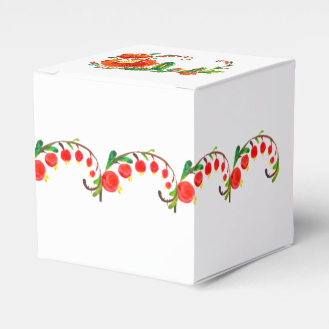 Petrykivka Ukrainische Kunst Geschenkschachtel (Vorderseite)