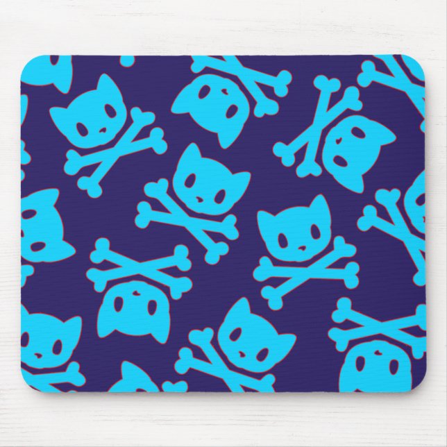 Petsami faules blaues Mousepad (Vorne)