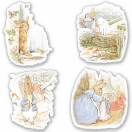 Petter Rabbit Set Aufkleber