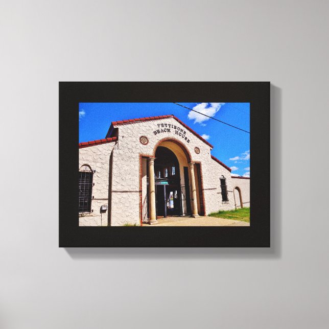 Pettibone Beach House Leinwanddruck (Vorderseite)