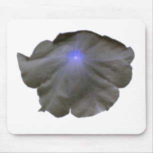 Petunia Black and Blue Mousepad