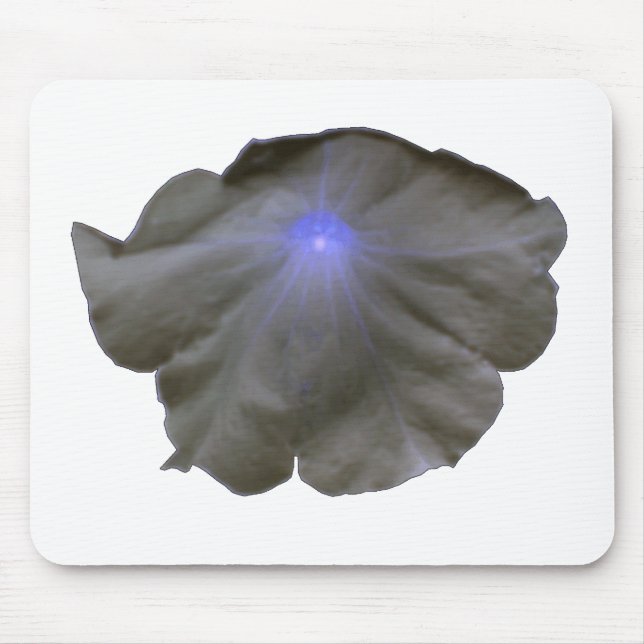 Petunia Black and Blue Mousepad (Vorne)