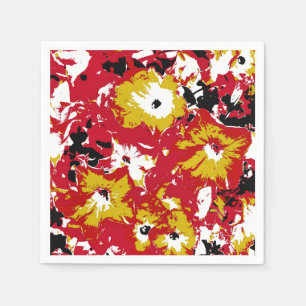 PETUNIA-BLUME SERVIETTE