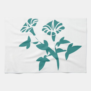 Petunia Blume Stylized Handtuch