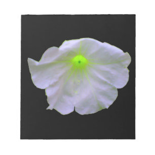 Petunia Green Glow Notepad Notizblock