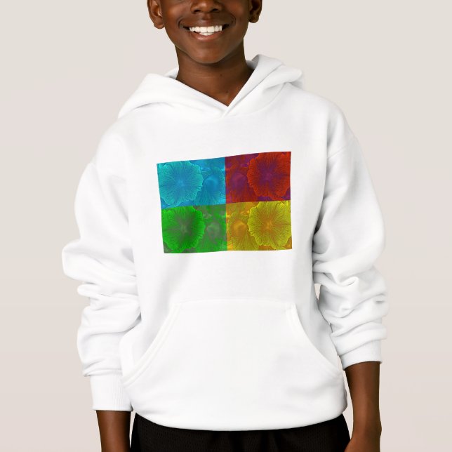 Petunia Pop Hoodie (Vorderseite)