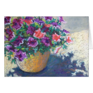 pétunias ensoleillés