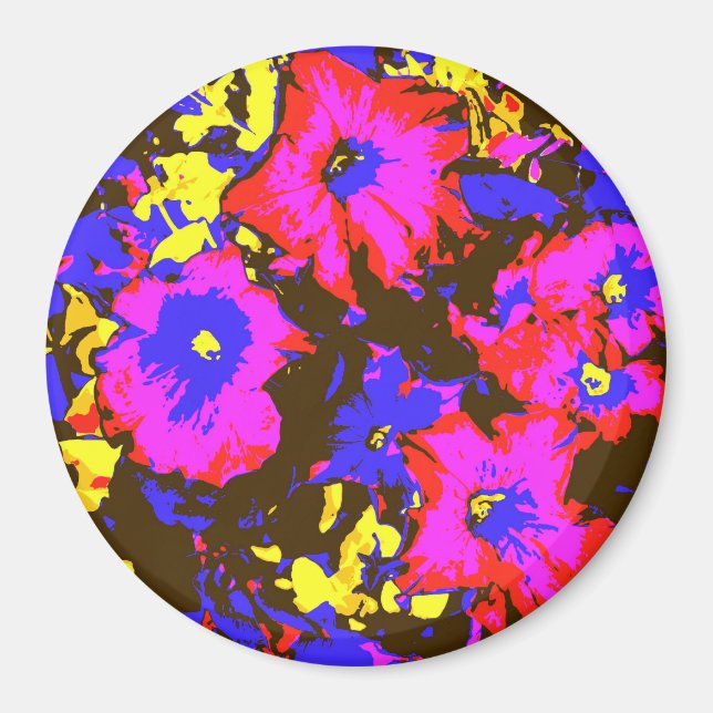 PETUNIAS MAGNET (Vorne)