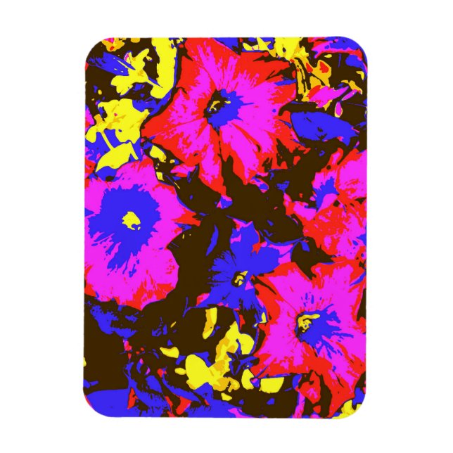 PETUNIAS MAGNET (Vertikal)