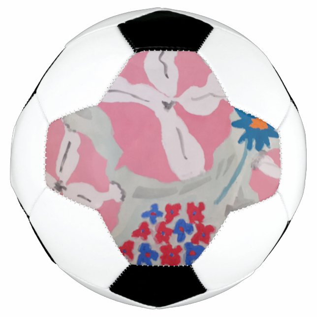 Petunias & Summer Blume Fußball (Vorderseite)
