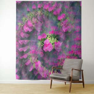 Petunias wirbeln... wandteppich