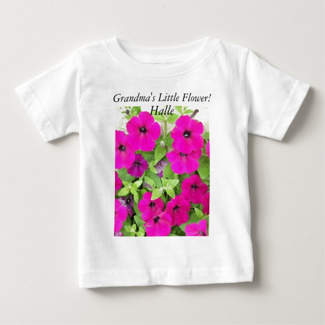Petunie Baby T-shirt (Vorderseite)