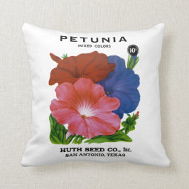 Petunie-Vintages Samen-Paket Kissen