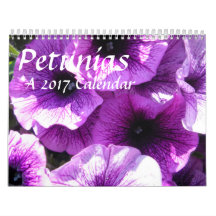 Petunien - ein Kalender 20XX