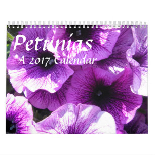 Petunien - ein Kalender 20XX